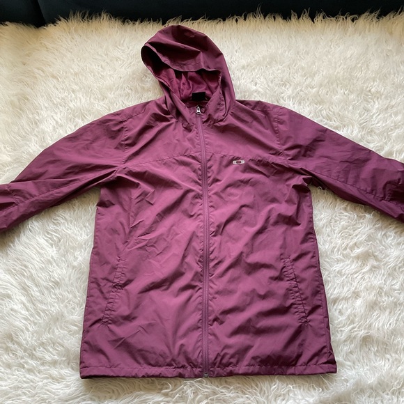 Oakley Jackets \u0026 Coats | Oakley Burgundy Windbreaker Jacket | Color: Purple/Red | Size: L | Becksterb's Closet